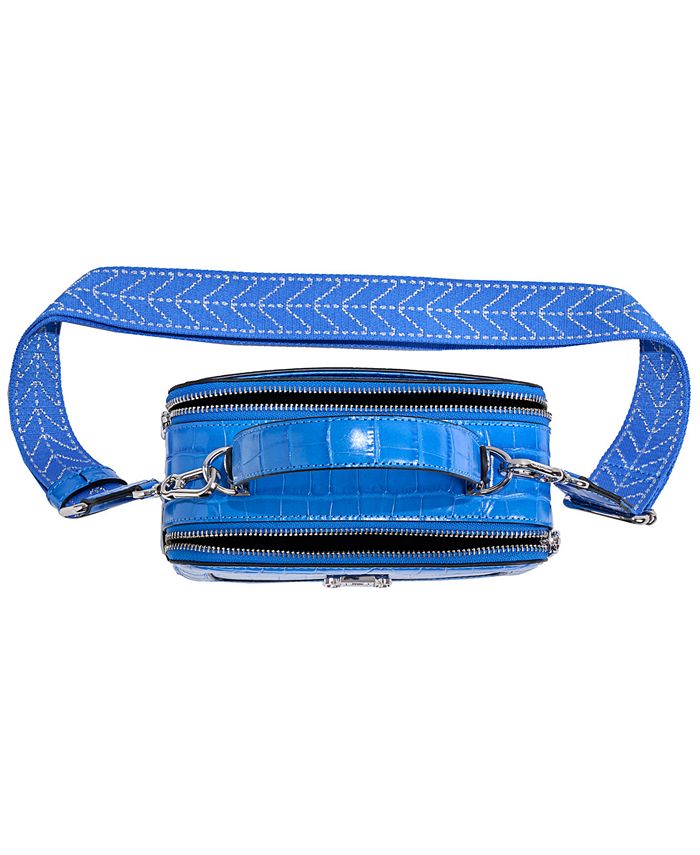 KARL LAGERFELD PARIS Simone Small Leather Crossbody Bag Macy's