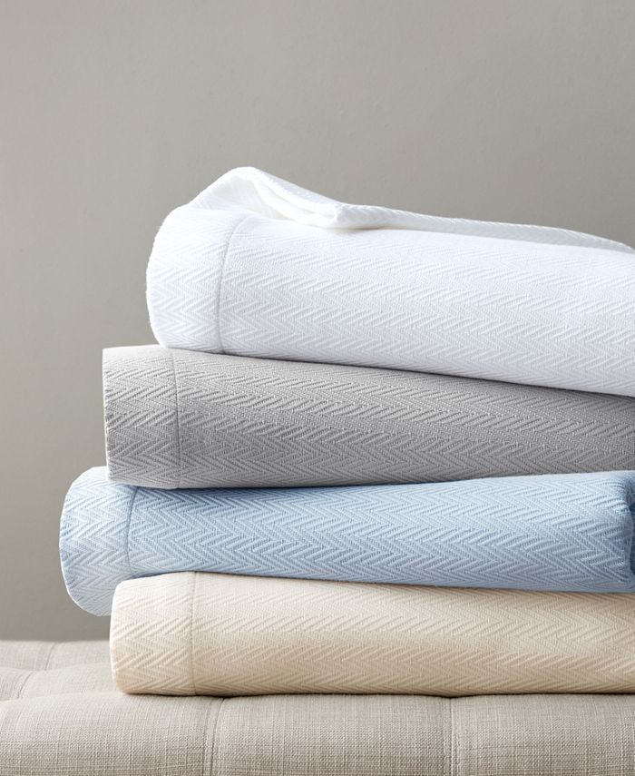 Hotel Collection 100 Egyptian Cotton Blanket, Twin, Created for Macy's
