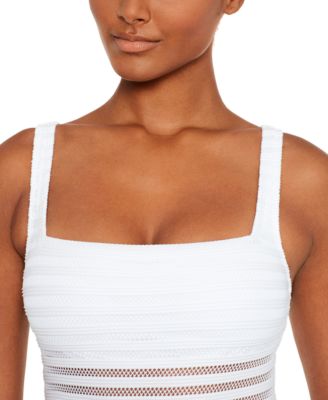 Women's Square-Neck One-Piece Swim Suit