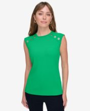 Green Tops for Women Macy s