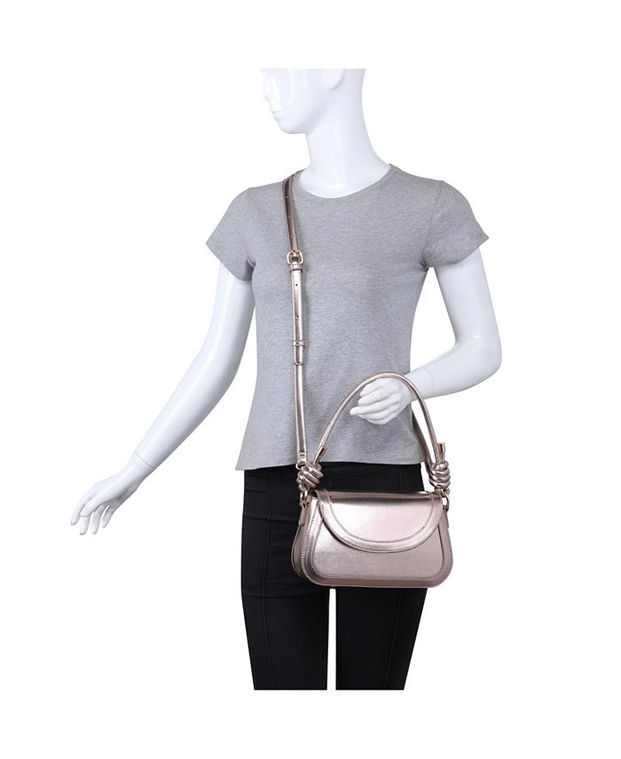 Urban Expressions Metallic Shoulder Bag - Macy's