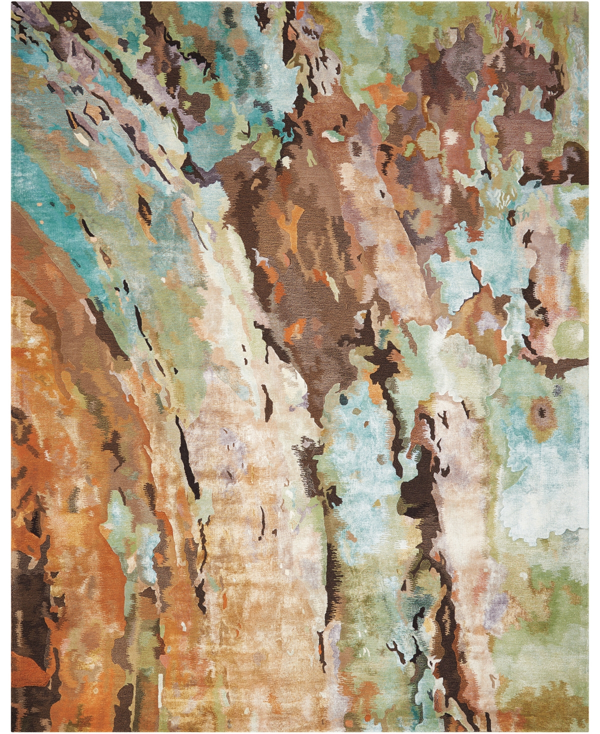 Nourison Home Prismatic PRS09 9'9in x 13'9in Area Rug - Multi