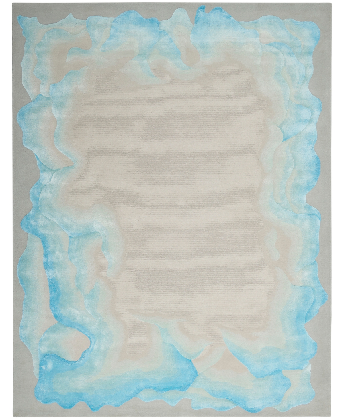 Nourison Home Prismatic PRS22 9'9in x 13'9in Area Rug - Turquoise