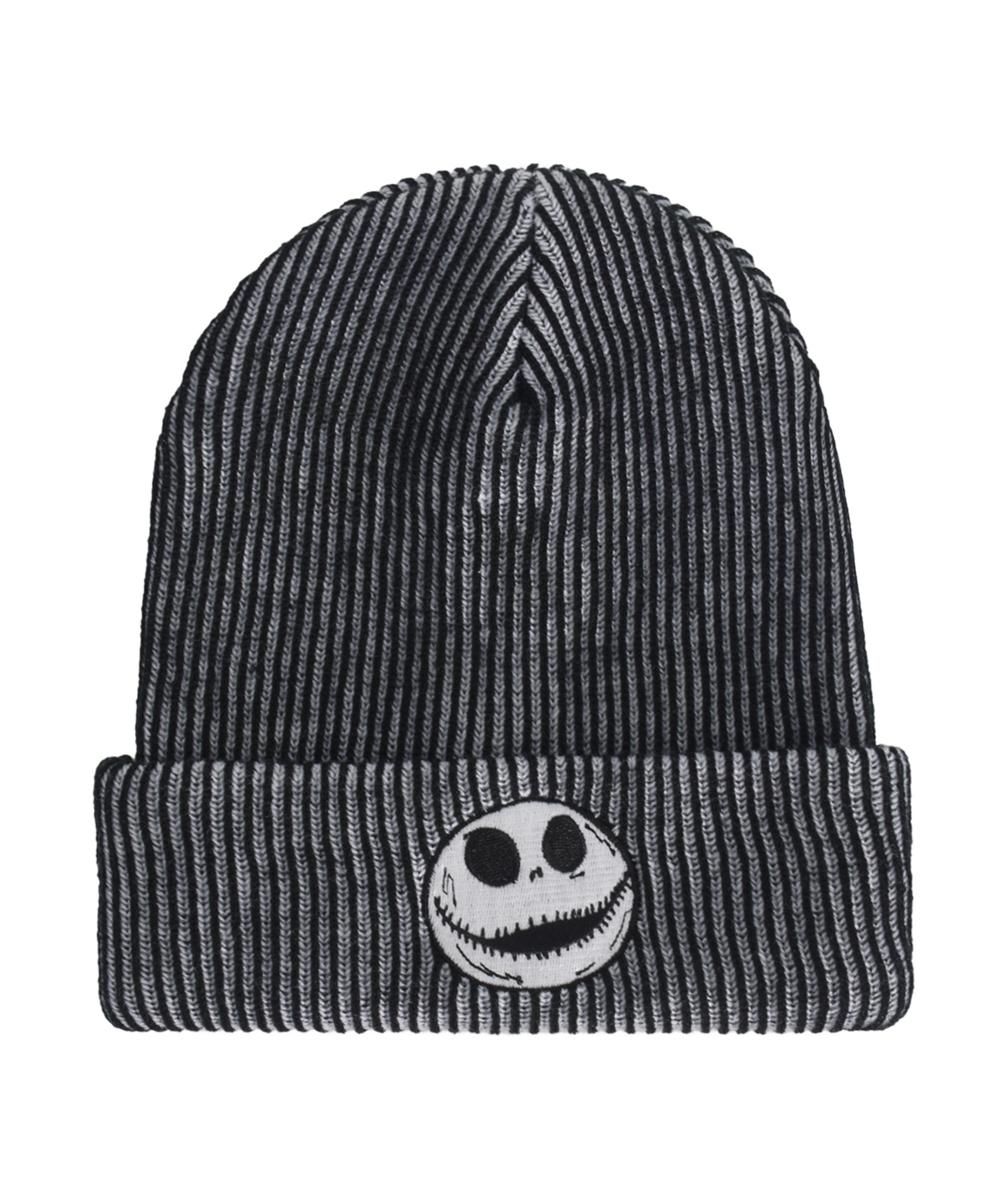 D100 Nbc Glow In The Dark Jack Striped Beanie - Blk/wht