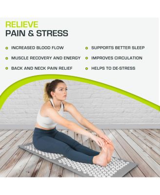 Full Body Acupressure Mat and Pillow Set