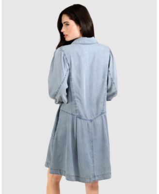 Supercut Denim Dress