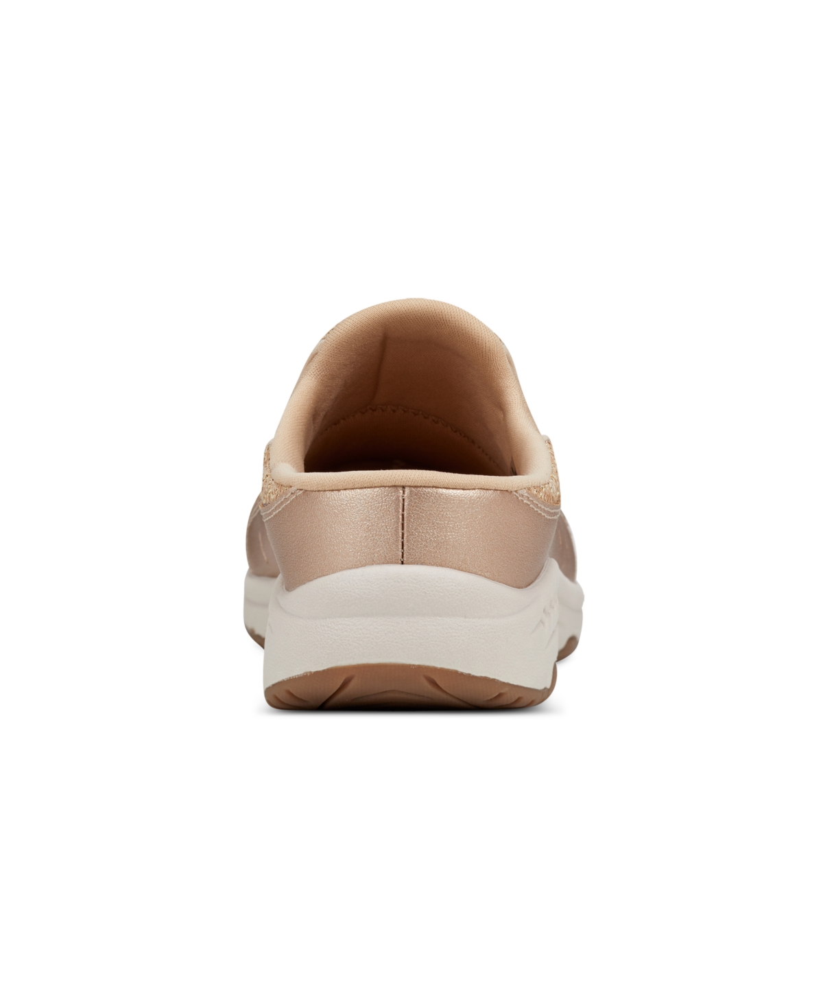 Shop Easy Spirit Women's Travel Time Slip-on Walking Mules In Bronze,natural