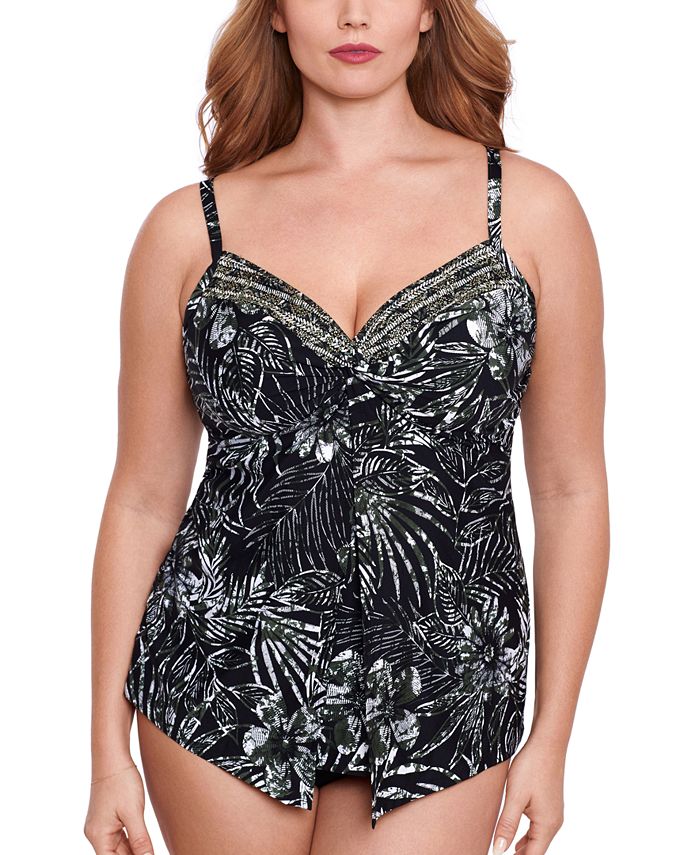 Macy's miraclesuit discount plus size