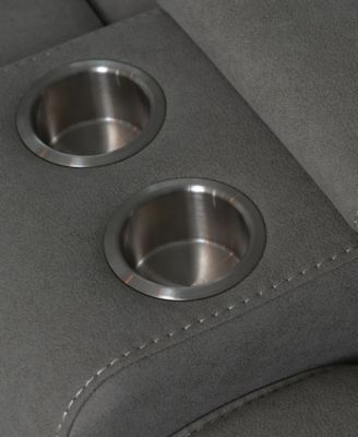 Maggie 82" Fabric Manual Reclining Loveseat