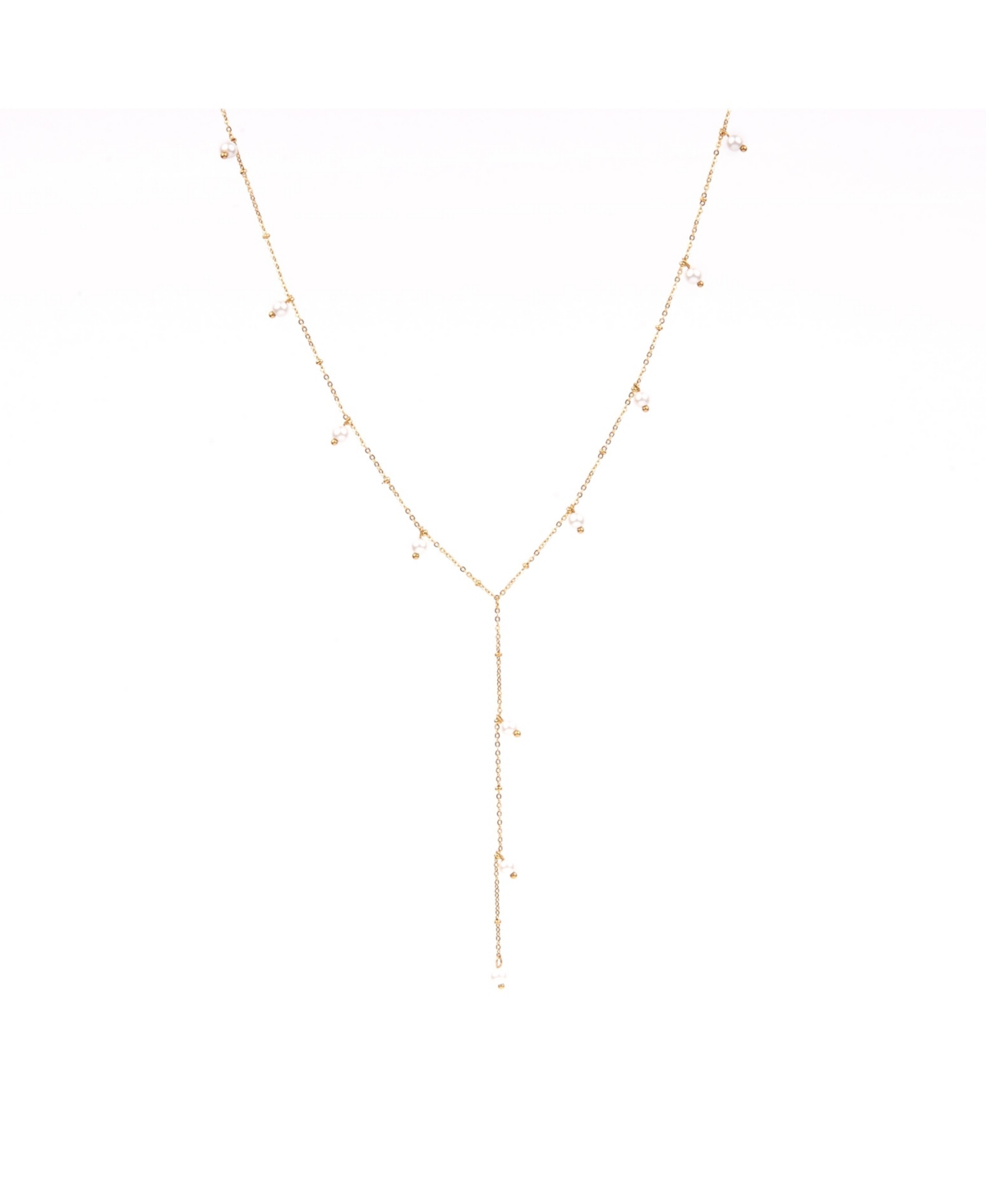 Oasis Lariat Necklace - Gold