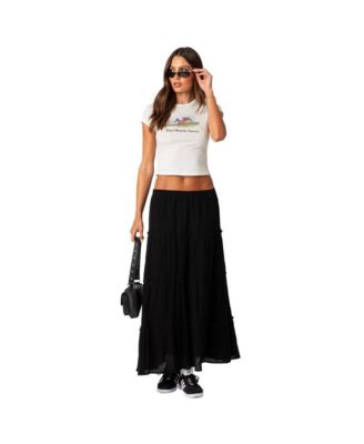 Women's Charlotte Tiered Maxi Skirt