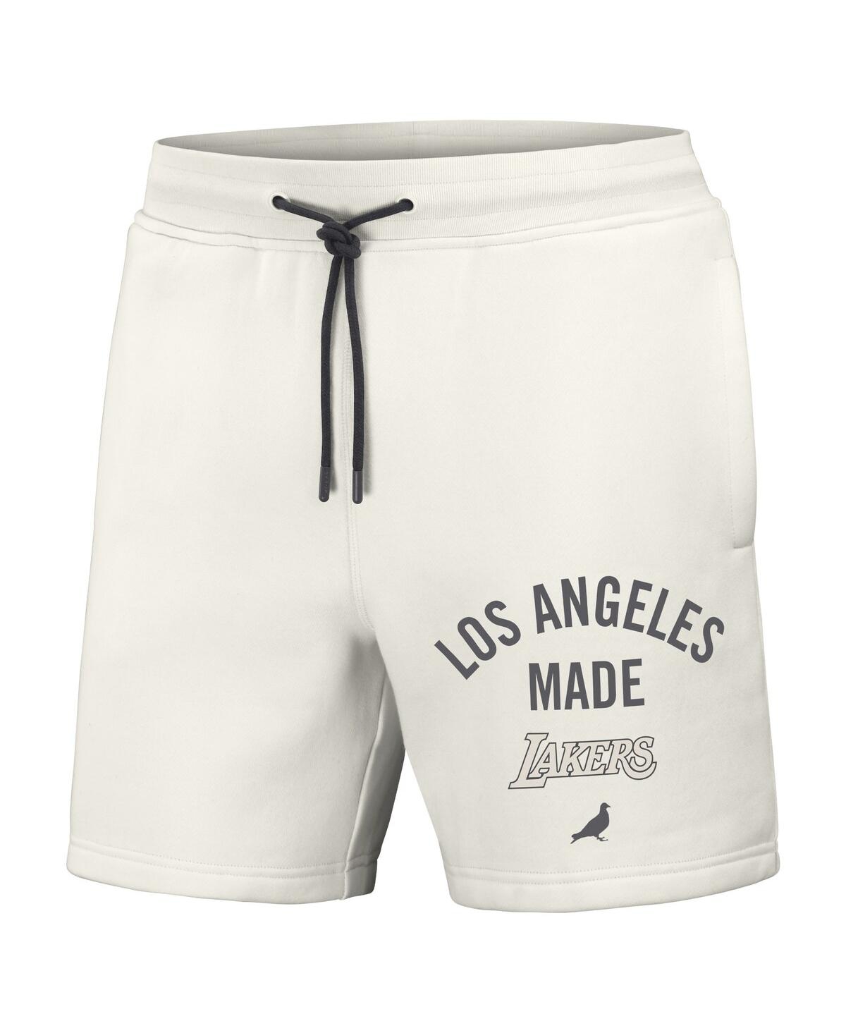 Men's Nba x StapleLos Angeles Lakers Heavyweight Fleece Shorts - Cream