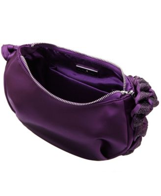 Braided Crystal Hobo Bag