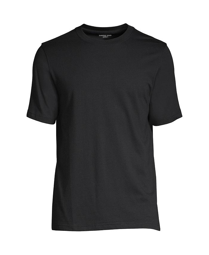 Lands' End Men's Tall Super-T Short Sleeve T-Shirt - Macy's
