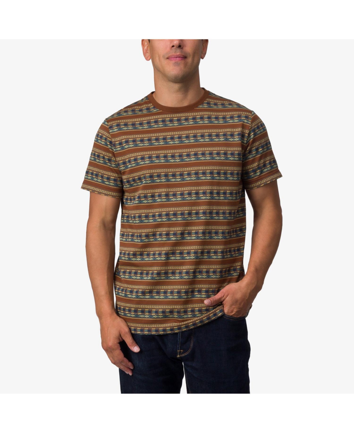 Reef Men's Murray Short Sleeve Knit T-shirt In Dachshund