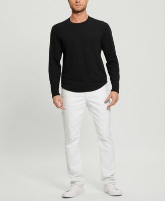 Men's Textured Long-Sleeve T-Shirt