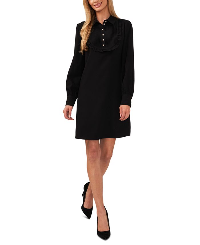 Bib neck shift dress discount