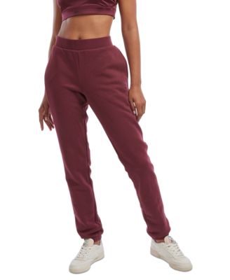 Reebok - Women's Lux Fleece Mid-Rise Pull-On Sweatpants
