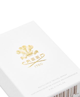 Leather Refillable Travel Atomizer Beige, 0.16 oz.