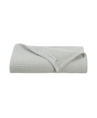 Haryana Luxury Waffle Weave Cotton Bed Blanket, King Bed Size 108x90 in. (Color Options), Warm Blanket for Bedrooms