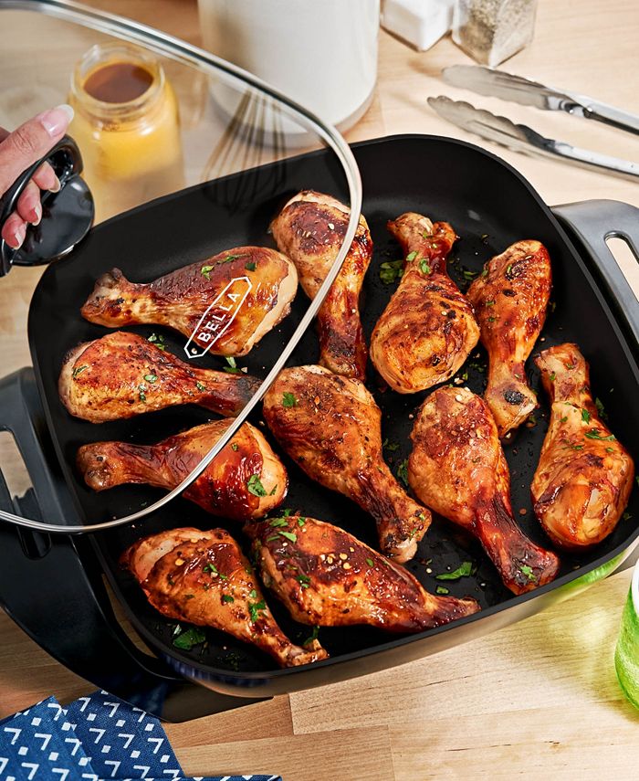 Bella 12”x12” Electric Skillet Macy's