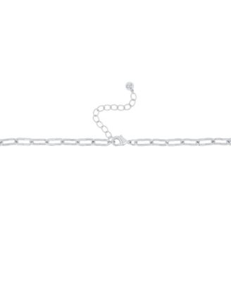 Silver-Plated or 18K Gold-Plated Chunky Chain Necklace