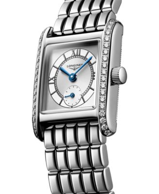 Women's Swiss Mini DolceVita Diamond (1/2 ct. t.w.) Stainless Steel Bracelet Watch 22x29mm