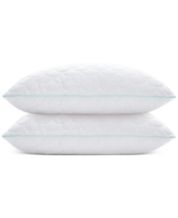St. James Home Cotton Silver Duck Feather Pillows (Set of 4) - On