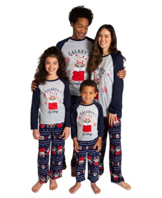 Briefly Stated Kids' Star Wars Matching Family Pajamas In Blue