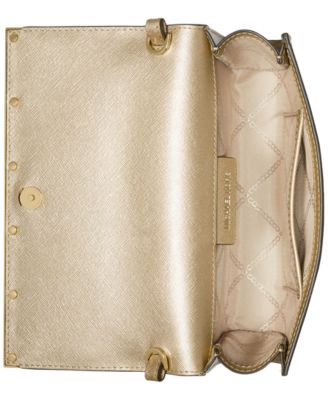 Mona East West Large Leather Clutch