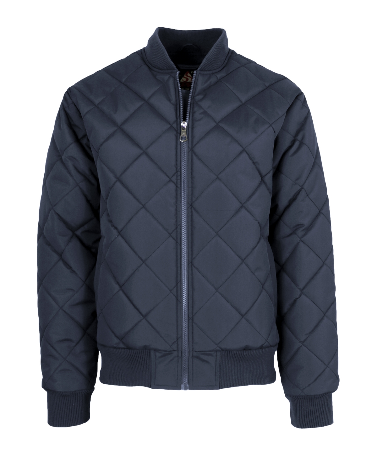 Spire By Galaxy Men's Quilted Bomber Jacket In Navy