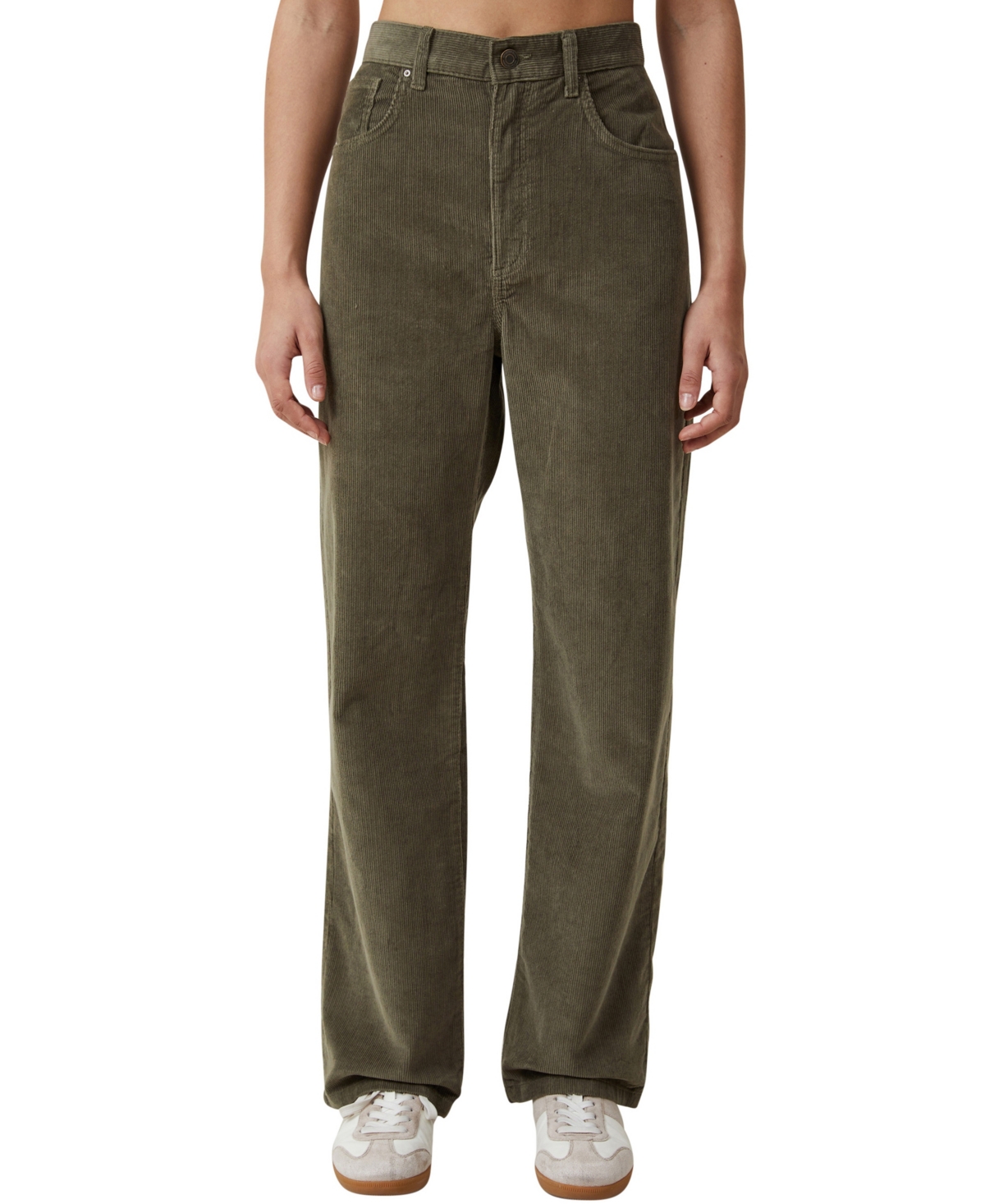 Women's Cord Straight Jeans - Woodland