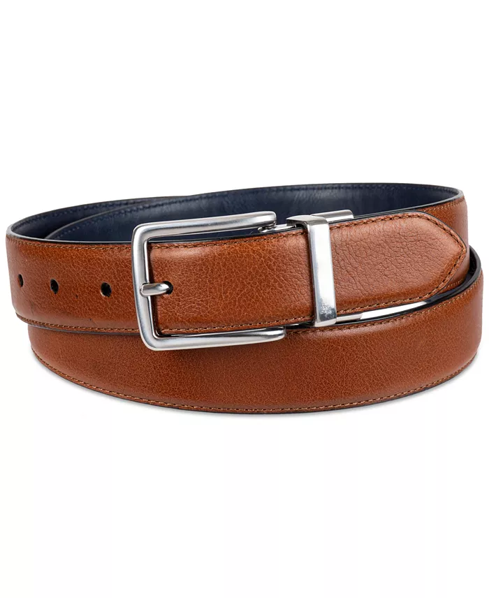 Men's Reversible Leather Dress Belt
