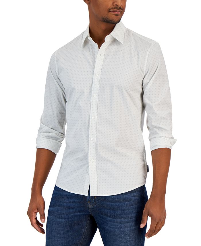Michael kors discount mens shirts macy's