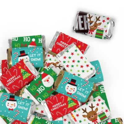 Christmas Candy Party Favors Hershey's Miniatures Chocolate, 38 Pieces
