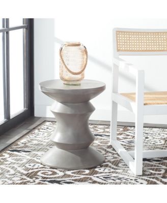 Katara Concrete Accent Stool