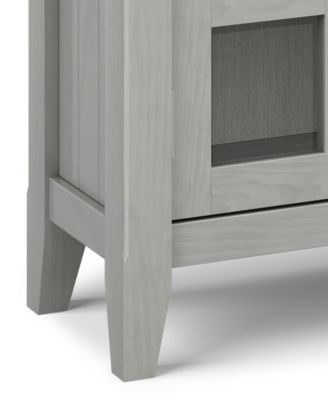 Acadian 36" Solid Wood Entryway Storage Cabinet