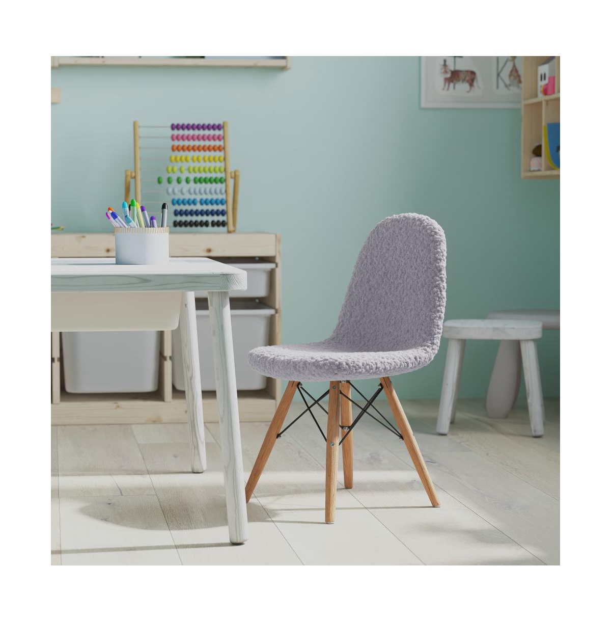 Children's Lyon Accent Chair, Modern Chair For Bedroom, Entryway, And Living Room