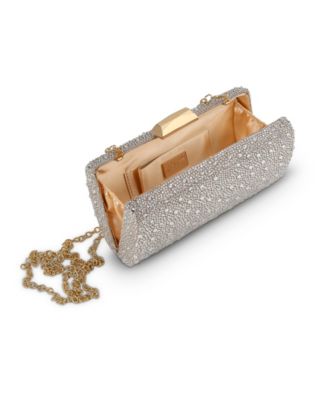 Woman's Kaylee Mix Crystal Minaudiere Bag