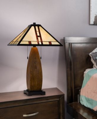 26" Height Metal and Resin Table Lamp