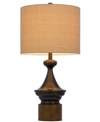 29.5" Height Metal and Wood Table Lamp