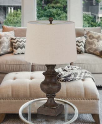 Hertford 29.75" Height Resin Table Lamp Set