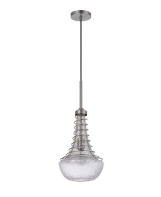 Baraboo 21" Height Metal and Glass Pendant