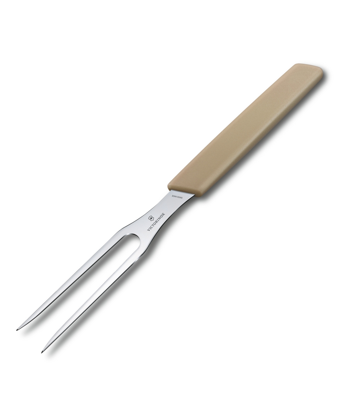 Shop Victorinox Stainless Steel 6" Carving Fork In Beige