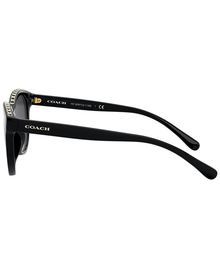 COACH Women's L1149 Sunglasses, Gradient HC8297U - Macy's