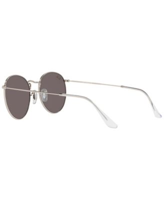 Unisex Round Metal Legend Gold Sunglasses, RB3447L