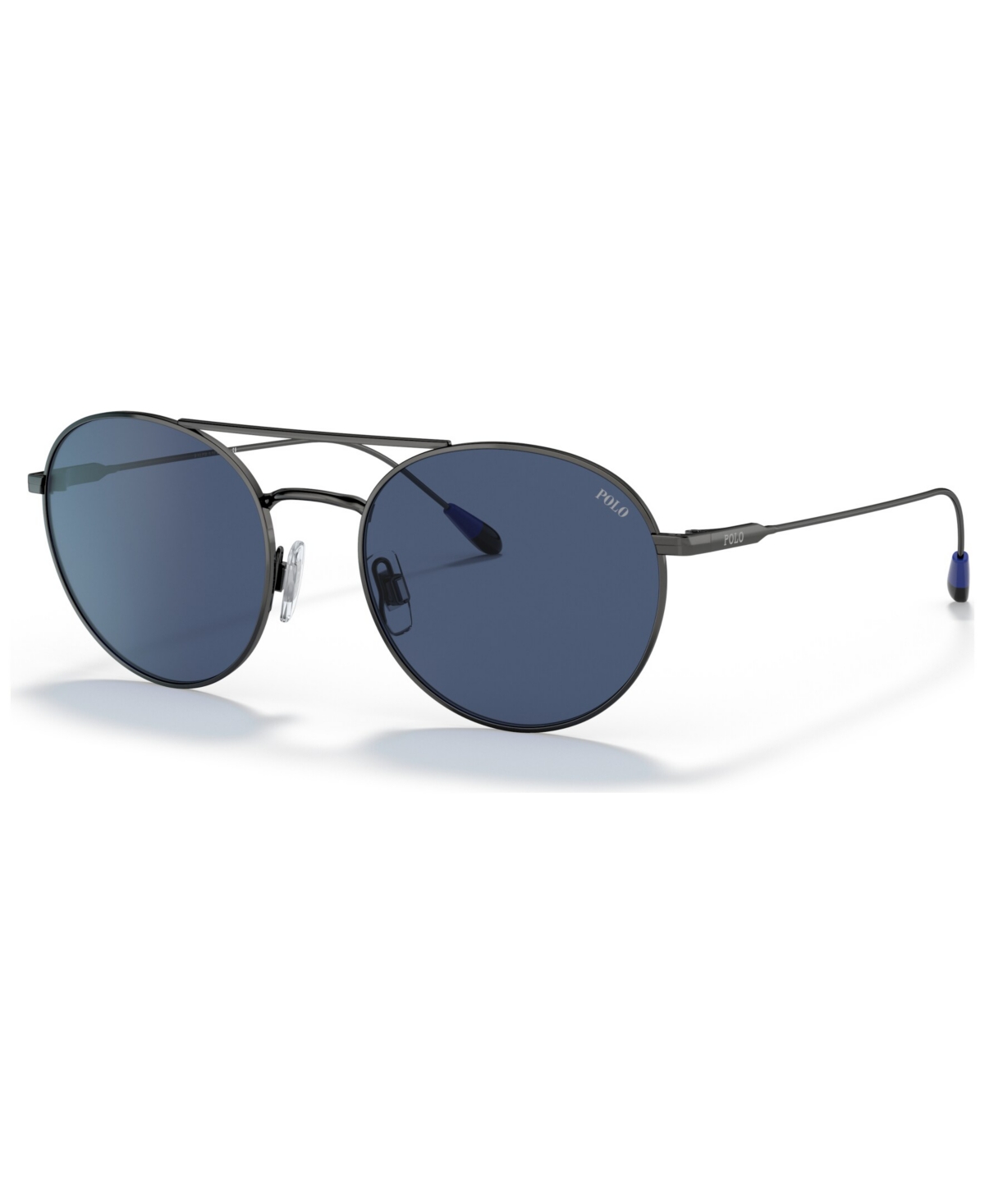 Polo Ralph Lauren Men's Sunglasses, Ph3136 In Shiny Dark Gunmetal