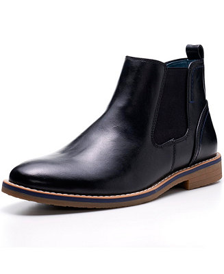 Alpine Swiss Mens Owen Chelsea Boots Pull Up Ankle Boot Genuine Leather ...