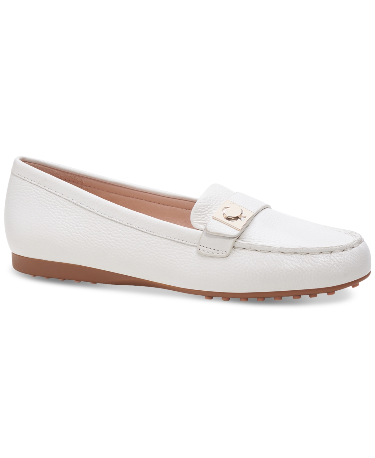 Kate Spade Women's Camellia Loafers In Optic White