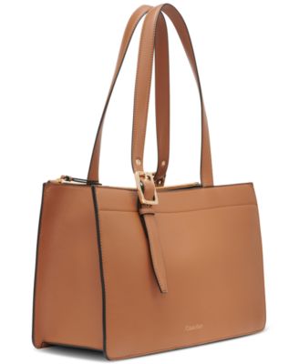 【レディース】  Havana Tote バッグ Calvin Klein Havana Tote Bag - Macy's
